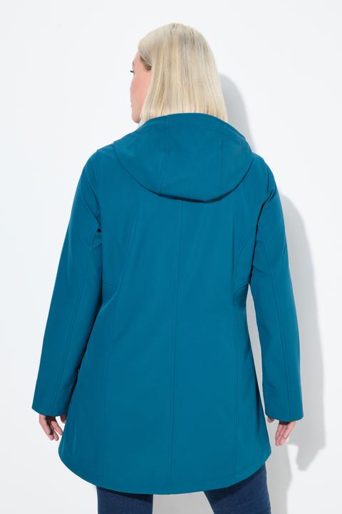 Produktbild Ulla Popken HYPRAR Softshelljacke, wasserabweisend, Knebelknöpfe (54)