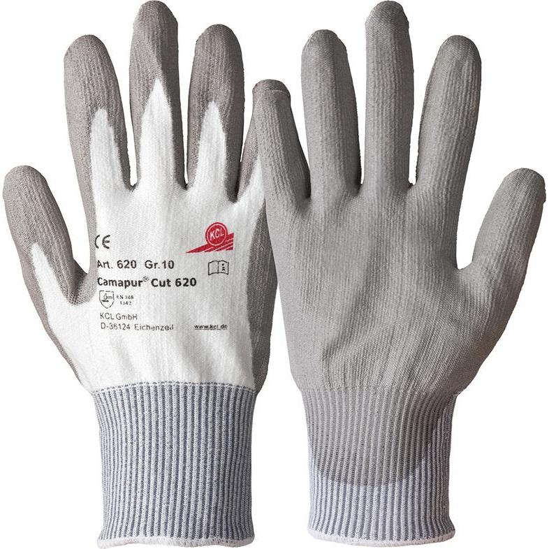 Honeywell, Schutzhandschuhe, Schnittschutzhandschuhe Camapur Cut 620 Grösse 9 weiss/grau EN 388 PSA-Kategorie II (9)