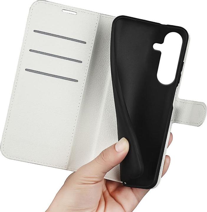 Actual product image Cover-Discount Galaxy S25+ Plus - Leder Etui Hülle (Samsung Galaxy S25+)