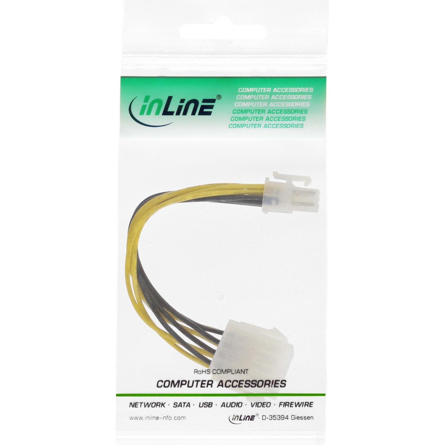 Thumbnail - InLine Stromadapter intern, Interne Kabel (PC)