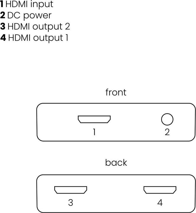Produktbild Marmitek Split 312