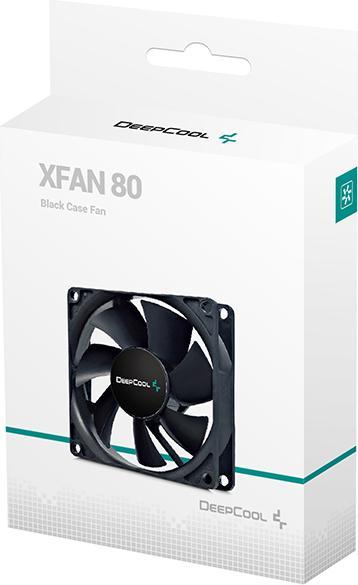 Image du produit Deepcool Ventilateur de boîtier 80mm, 2 broches  hydro bearing (80 mm, 1 x)