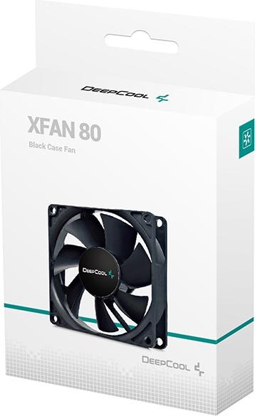 Image du produit Deepcool Ventilateur de boîtier 80mm, 2 broches  hydro bearing (80 mm, 1 x)