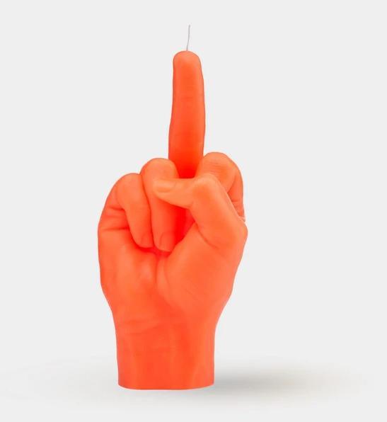 Image du produit Candle Hand F*ck you neon (1 pcs)
