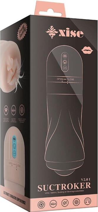 Productafbeelding Xise - Suctroker V2.0 I Mundmasturbator Mit Vibration