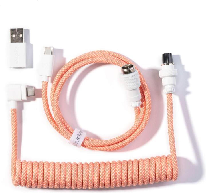 Actual product image Keychron Custom Coiled Cable (1.36 m, USB 2.0)