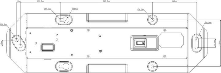 Produktbild myWall Motorisierter & klappbarer Deckenhalter für Flachbildschirme (Decke, 55")