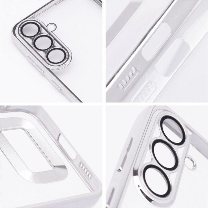 Actual product image OEM Back panel cover Case GLAM for XIAOMI REDMI NOTE 14 5G silver
