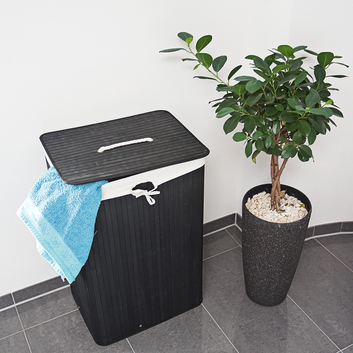 Actual product image Relaxdays Rectangular Hamper (83 l)