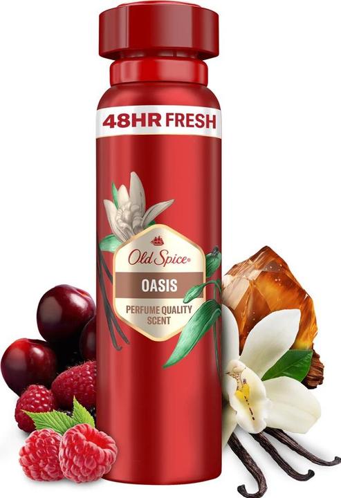Actual product image Old Spice Oasis deodorant spray (Spray, 150 ml)