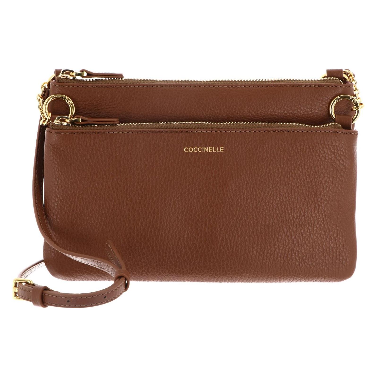 Coccinelle, Damen, Handtasche, Yvonne Mini Bag, Braun