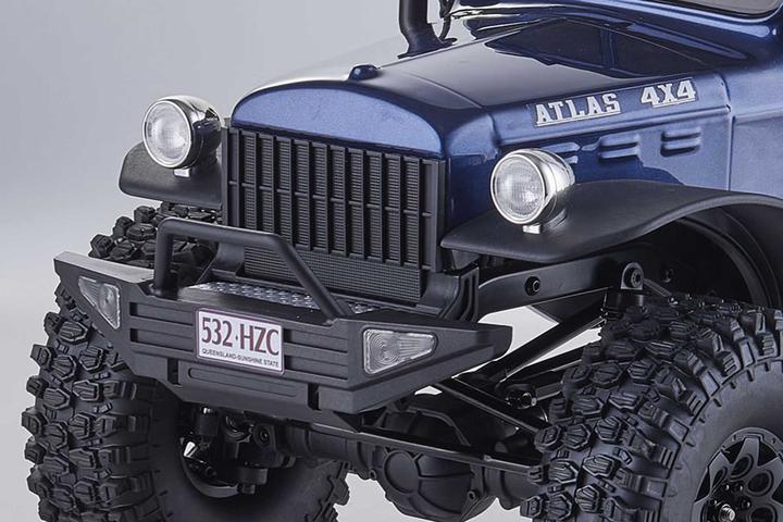 Actual product image RocHobby Scale Crawler Atlas Mud Master 4WD Blue, ARTR, 1:10 (RTR Ready-to-Run)