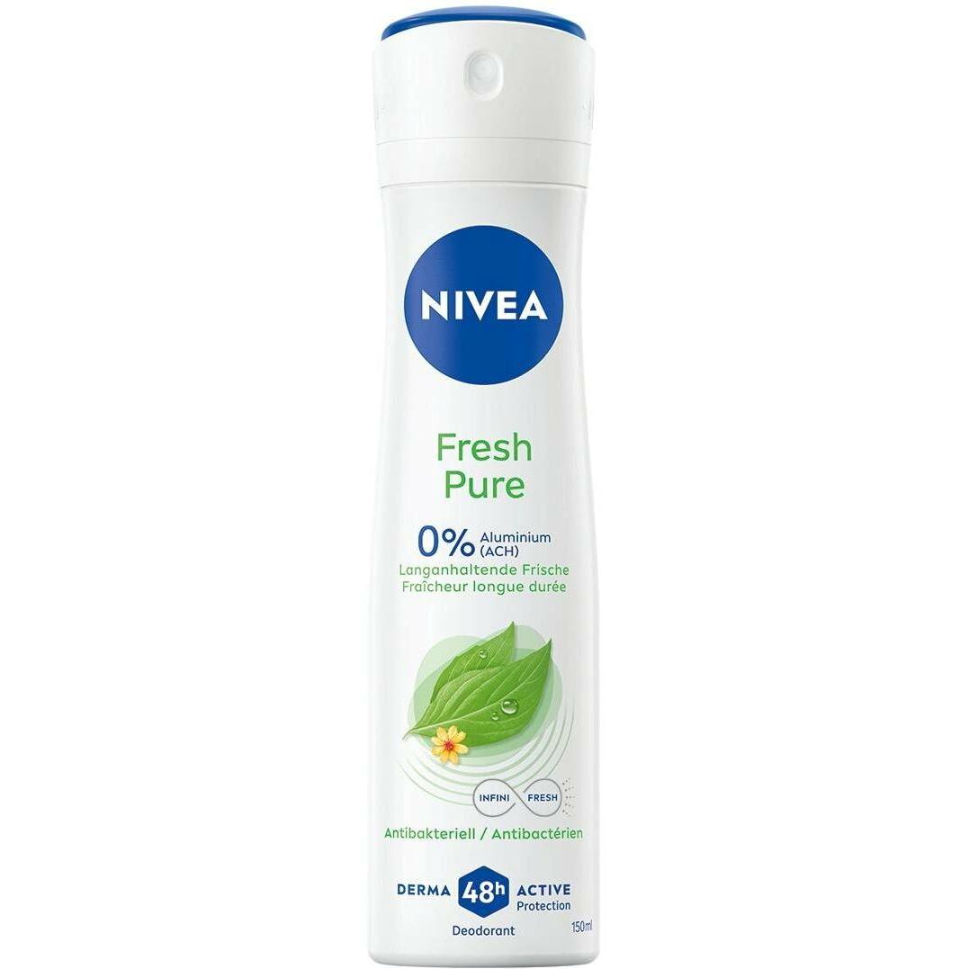 NIVEA, Deo, Fresh Pure Spray (Spray, 150 ml)