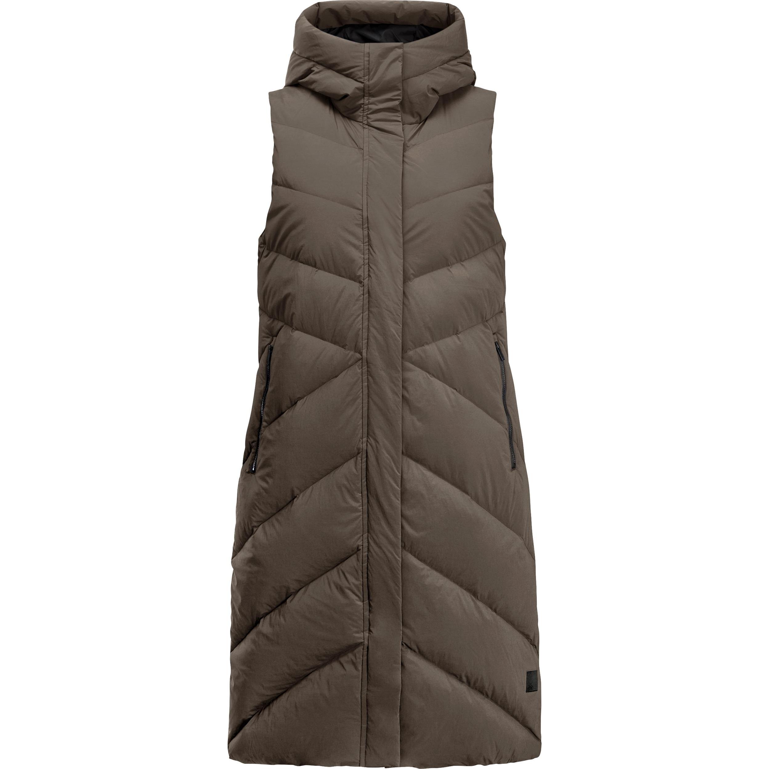 Jack Wolfskin, Damen, Weste, Marienplatz Vest W, Braun, (S)