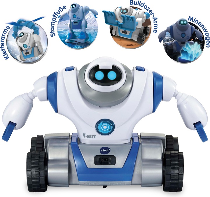 Image du produit VTech V-Bot Explorer, Mon robot 5 en 1