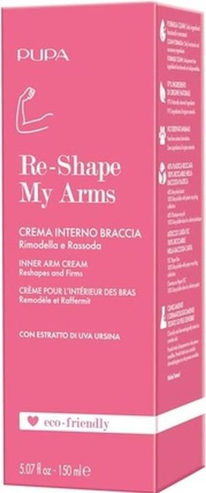 Image du produit Pupa Milano Crème raffermissante pour les bras Re-Shape My Arms (crème pour les bras intérieurs) 150 ml (Crème pour le corps, 150 ml)
