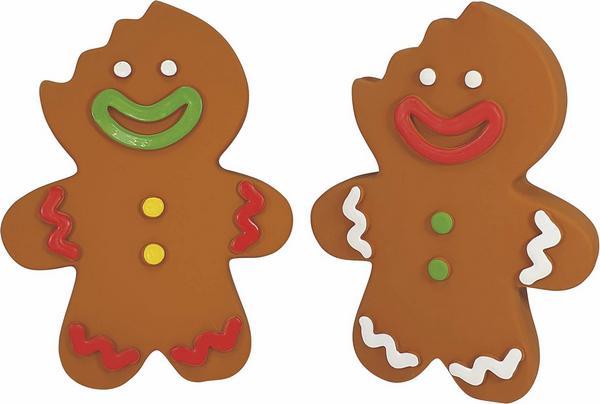 Nobby Latex gingerbread man 6pcs Strip, 20 cm