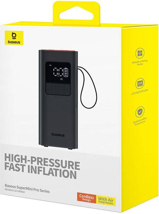 Produktbild Remax Baseus SuperMini Pro Wireless Car Inflator (black)
