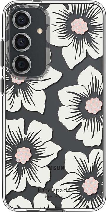 Kate Spade Housse de protection - Samsung Galaxy S24 Housse (Hollyhock Cream) (Samsung Galaxy S24)