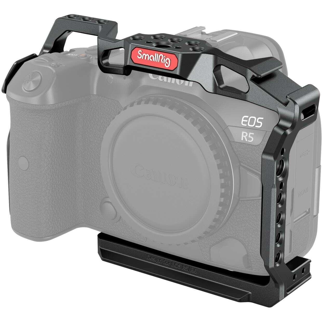 Thumbnail - SmallRig Cage Canon EOS R5 und R6 (Cage), Video Zubehör, Schwarz