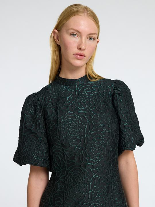 Actual product image Selected Femme Slfsiv-Vilma Ss Short Jacquard Dress D2 (36)