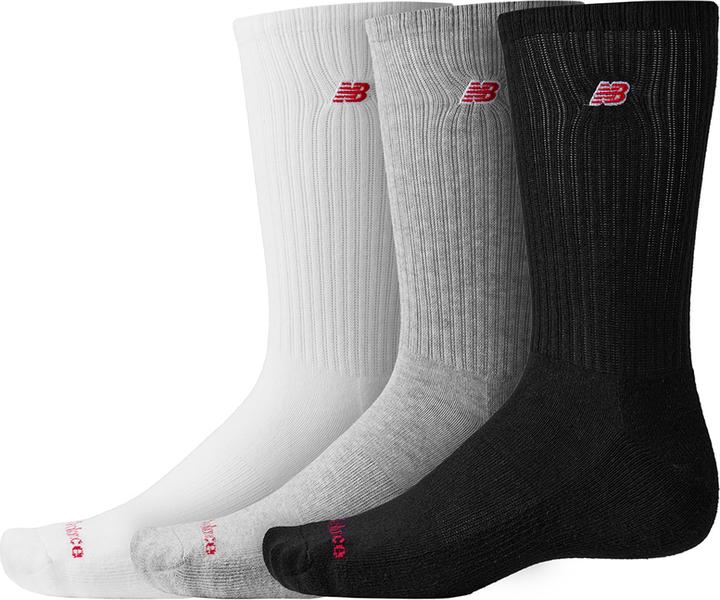 Immagine prodotto New Balance Equipaggio Patch Logo 3 Pack (confezione da 3, M)