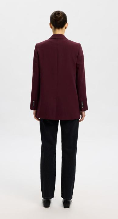Actual product image Selected Femme Slfrita Ls Relaxed Blazer Mel Noos (40)
