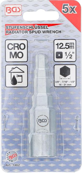 Image du produit BGS Clé de montage étagée 12,5 mm (1/2") 5 étages