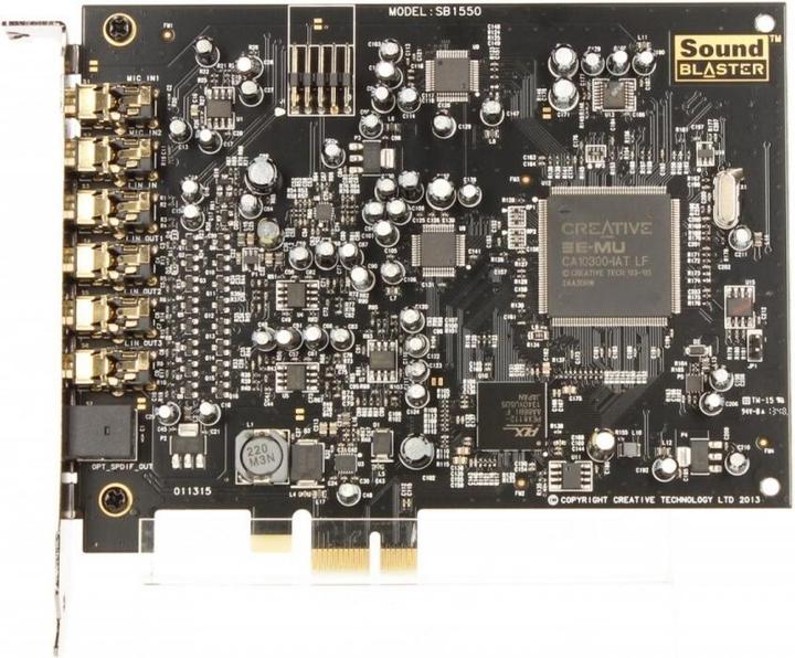 Image du produit Creative Sound Blaster Audigy Rx (PCI-E x1)