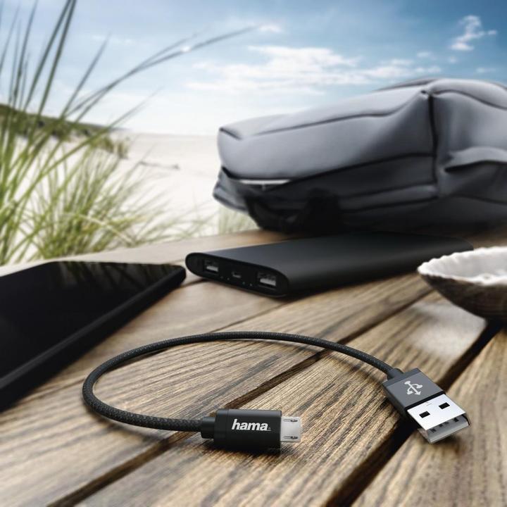 Produktbild Hama Micro-USB (0.20 m, USB 2.0)