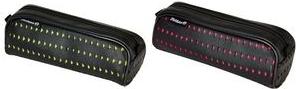Actual product image Pelikan Pencil case Quattro Lasercut black /pink, 21,5 x 7,0 cm