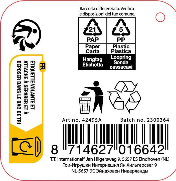 Productafbeelding Adrenix Tafeltennisset 2 batjes & 3 balletjes in tas (5 Pcs.)