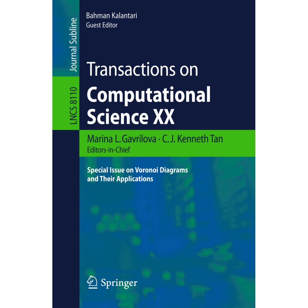 Transactions on Computational Science XX, Fachbücher von Marina L. Gavrilova, Bahman Kalantari, C.J. Kenneth Tan