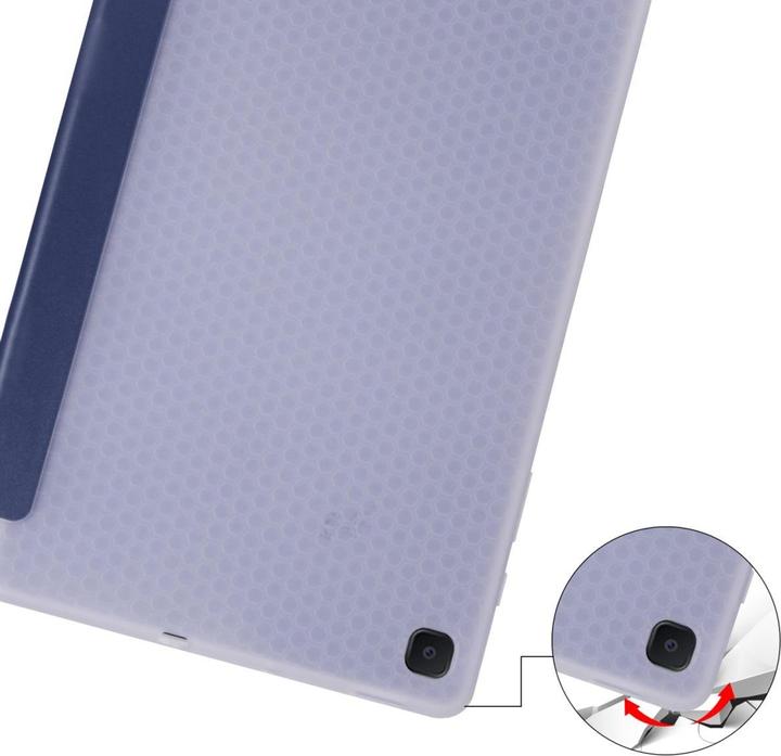 Produktbild König Design Schutz Tablet Hülle für Samsung Galaxy Tab S6 Lite Case Cover Tasche Etuis Blau (Galaxy Tab S6 Lite)