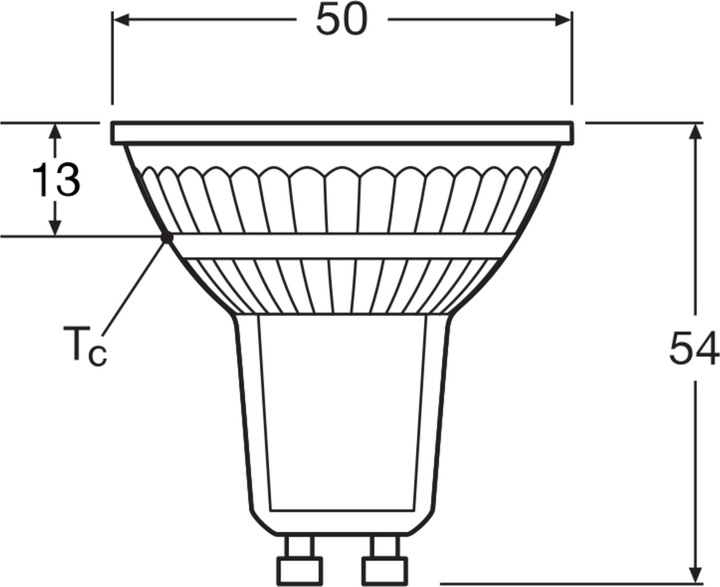 Produktbild Osram Reflektor (GU10, 4.70 W, 350 lm, 1 x, F)