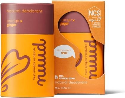 Image du produit Nuud Natural Vegan Deodorant Orange X Ginger Stick (Crème)
