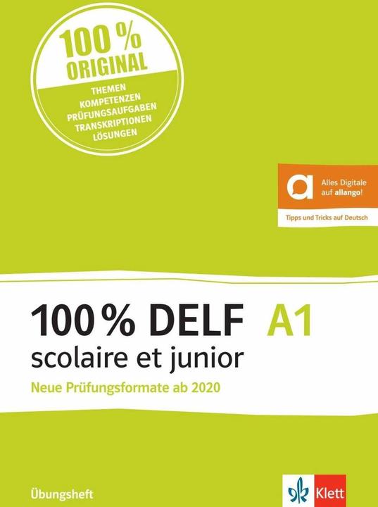 Produktbild 100% DELF A1 scolaire et junior - Neue Prüfungsformate ab 2020 (Deutsch, 2023)