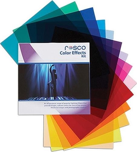 Image du produit Rosco Gélatine de couleur Color Effects Kit 15 pcs 30x30cm (30 cm)