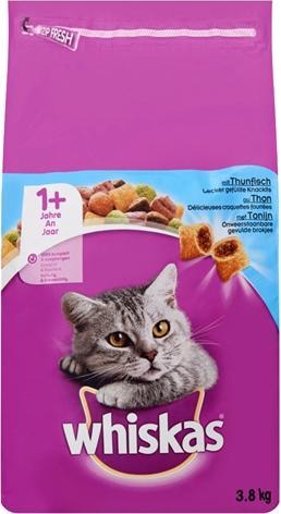 Actual product image Whiskas 1+ Tuna (Adult, 1 pcs., 3800 g)