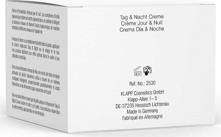 Produktbild Klapp HYALURONIC Day & Night Cream 50 ml (50 ml, 24h Creme)