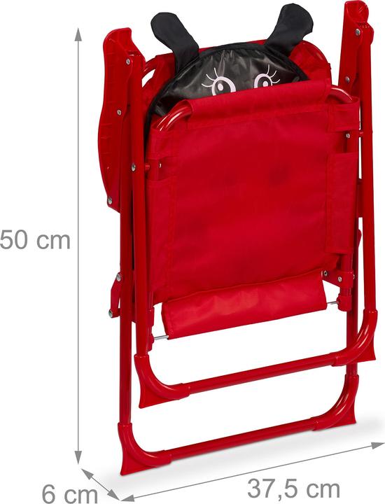 Image du produit Relaxdays Kinder Klappstuhl mit Motiv (Chaise haute)