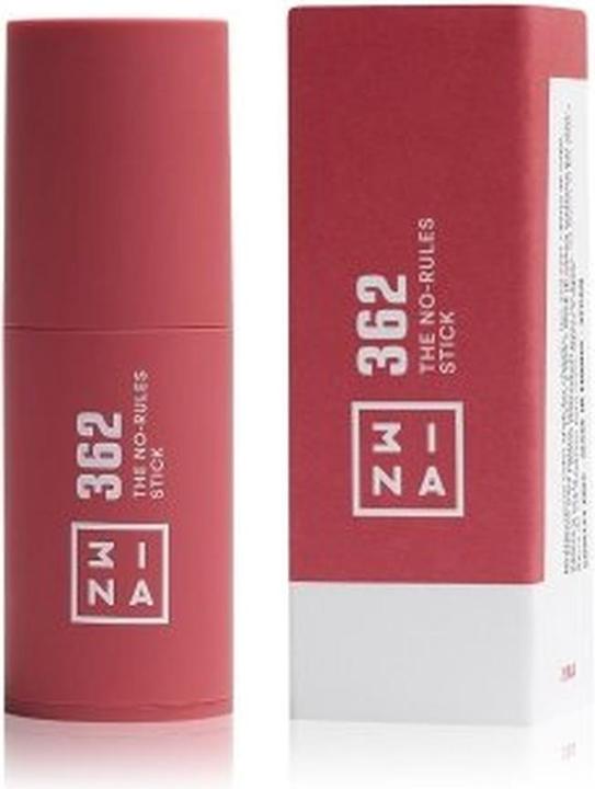 Immagine prodotto 3INA MAKEUP The No Rules Stick 362 Fard rosa in stick opaco con acido ialuronico in crema per (362 - Rosa)
