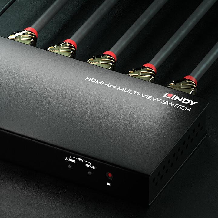 Actual product image Lindy Multi-View Switch