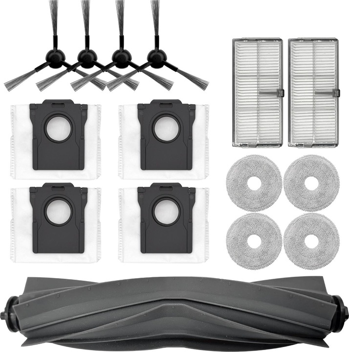 Actual product image Roboparts Accessory set for Dreame L10s Pro Ultra Heat / L10s Ultra Gen2 robot hoover