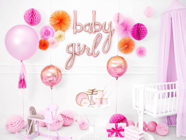 Produktbild Partydeco Ballon Jumbo Rose Pastel (1x)