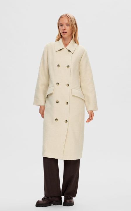 Actual product image Selected Femme Double breasted wool coat (42)