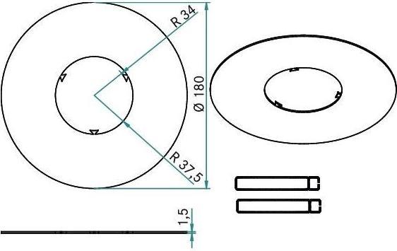 Produktbild Brumberg Reduzierring