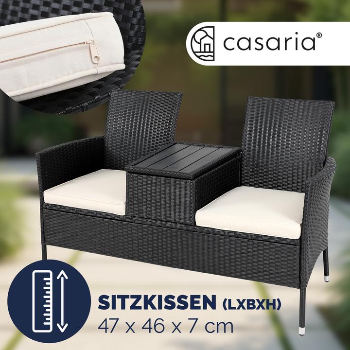 Actual product image Casaria Garden bench