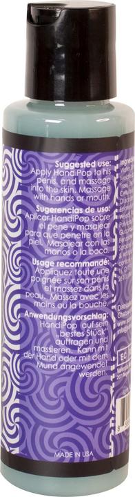Image du produit Sensuva Handipop Handjob Massage Gel Blueberry Muffin 125 ml (125 ml)