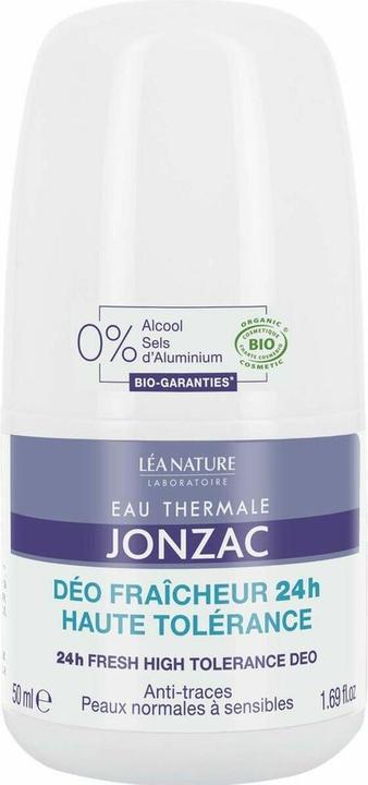 Immagine prodotto Léa Nature Eau Thermale Jonzac 24h Fresh Deodorante ad Alta Tolleranza 50ml - Cosmetici Biologici (Roll-on, 50 ml)